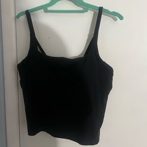 Final sale Lululemon Black strappy tank